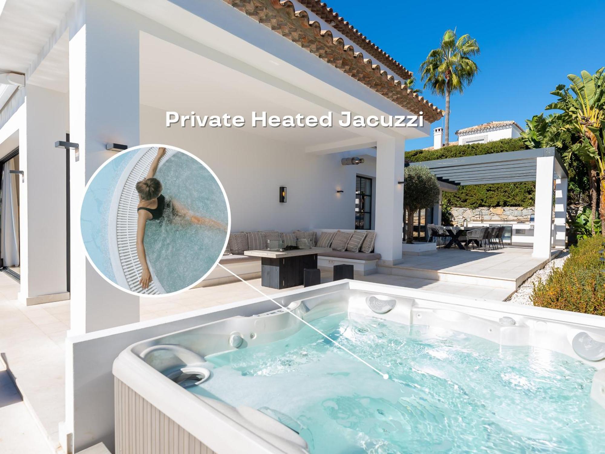 Vacation Marbella I Villa Lina, Golf Valley, Private Heated Pool, Jacuzzi, Close To The Marina Exterior photo